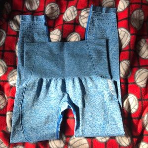 Gymshark Seamless Leggings Blue Marl